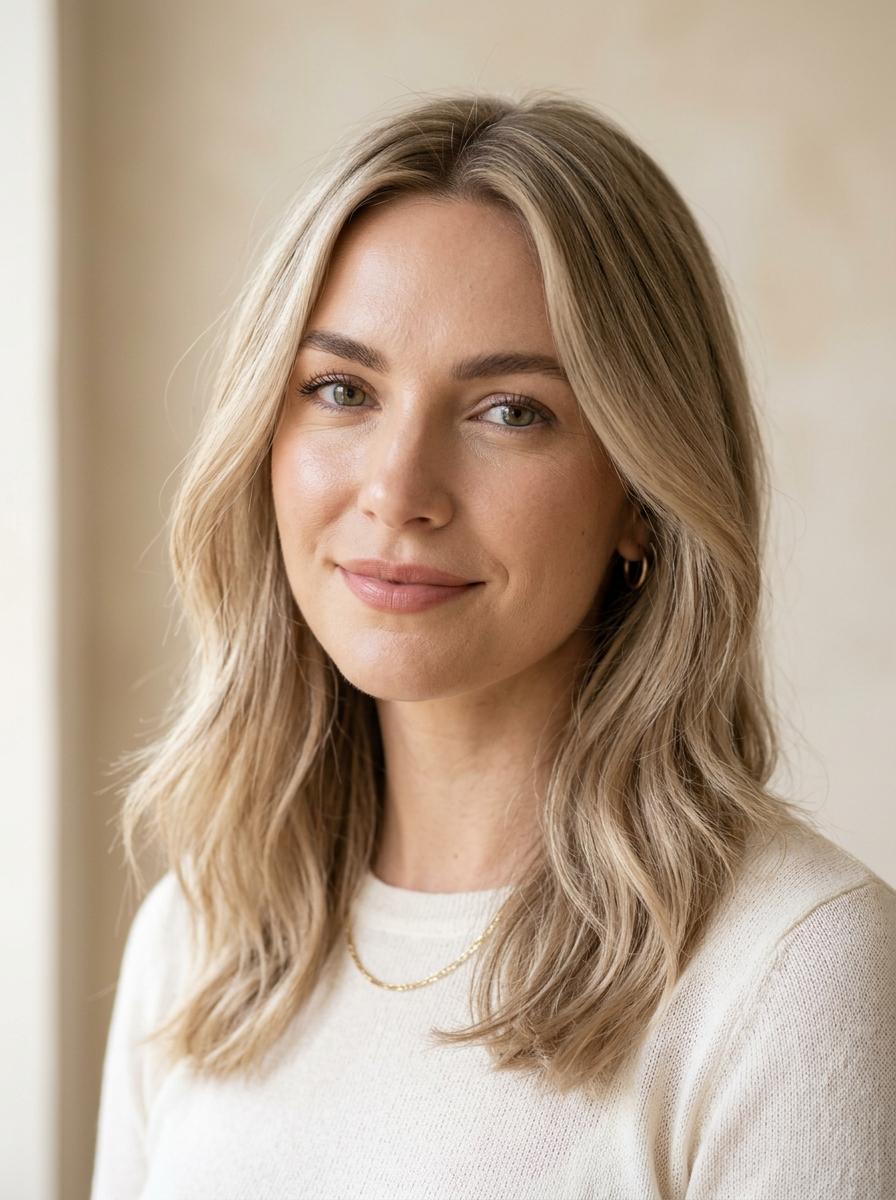 Beigeblond - Haarfarben Idee
